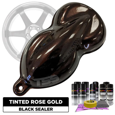 Tinted Rose Gold Wheel Paint Kit