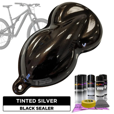 Tinted Silver Bike Paint Kit