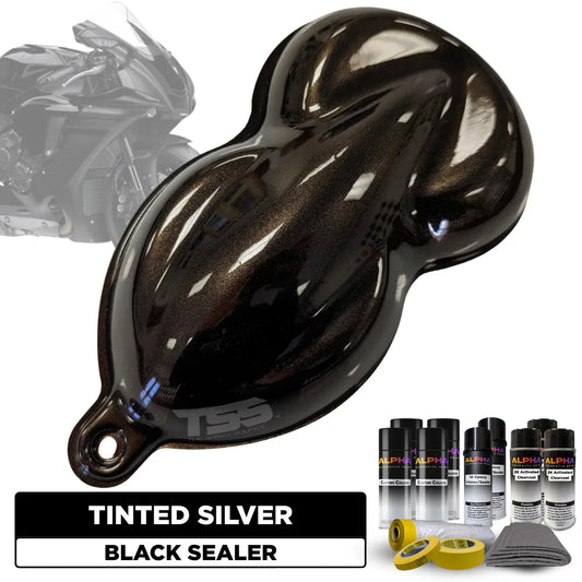 Tinted Silver Motorcycle Paint Kit