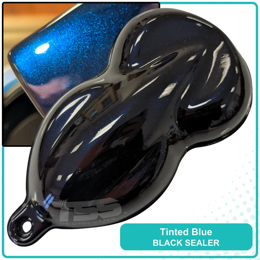 Tinted Blue Paint Basecoat