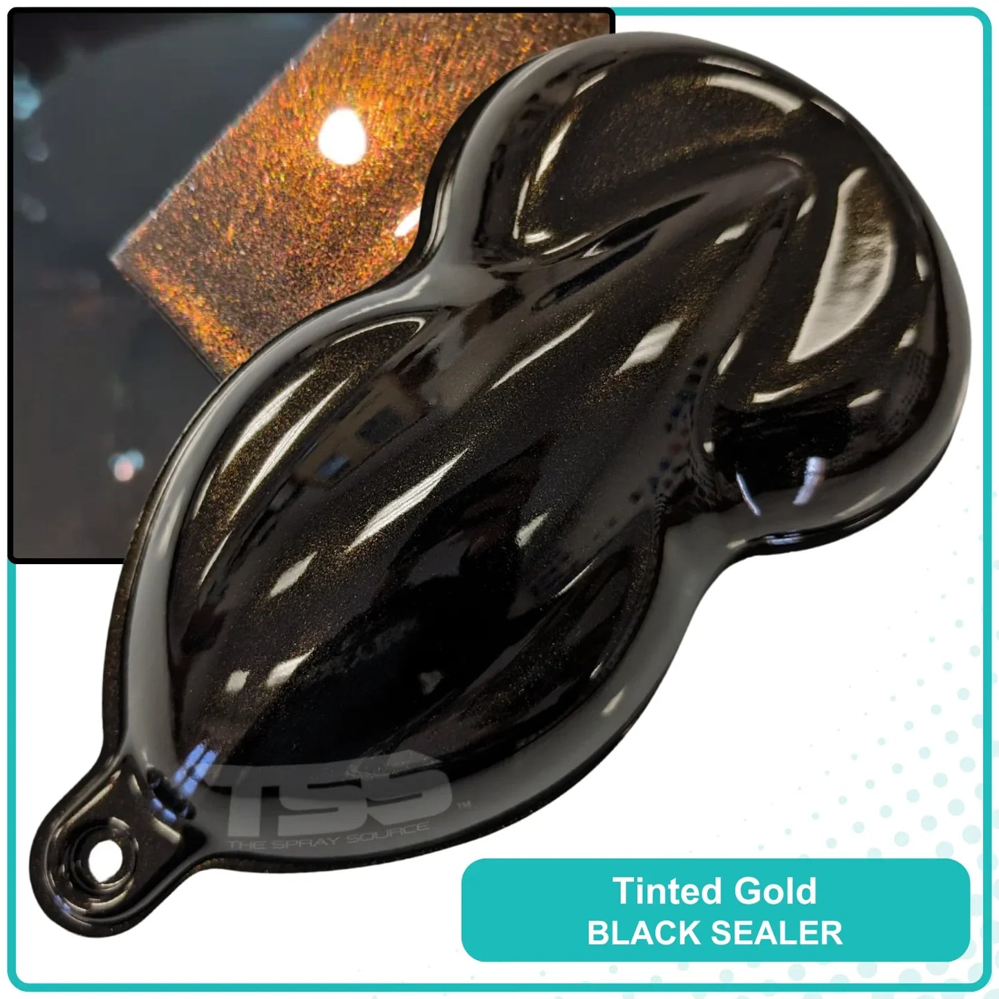 Tinted Gold Paint Basecoat