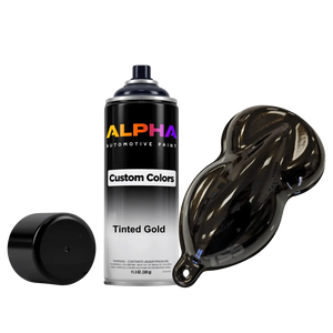 Tinted Gold Spray Can