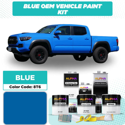 Toyota Voodoo Blue 8T6 | OEMatch Vehicle Paint Kit