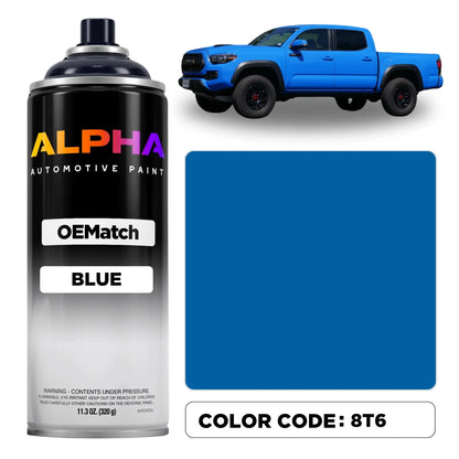 Toyota Voodoo Blue 8T6 | OEMatch Spray Can