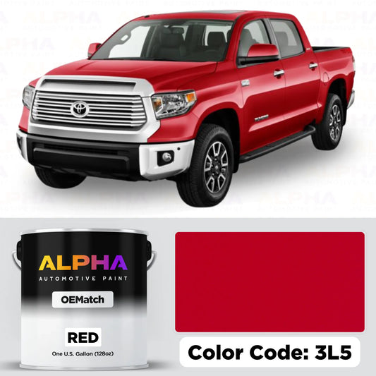 Toyota Radiant Red 3L5 | OEMatch Basecoat