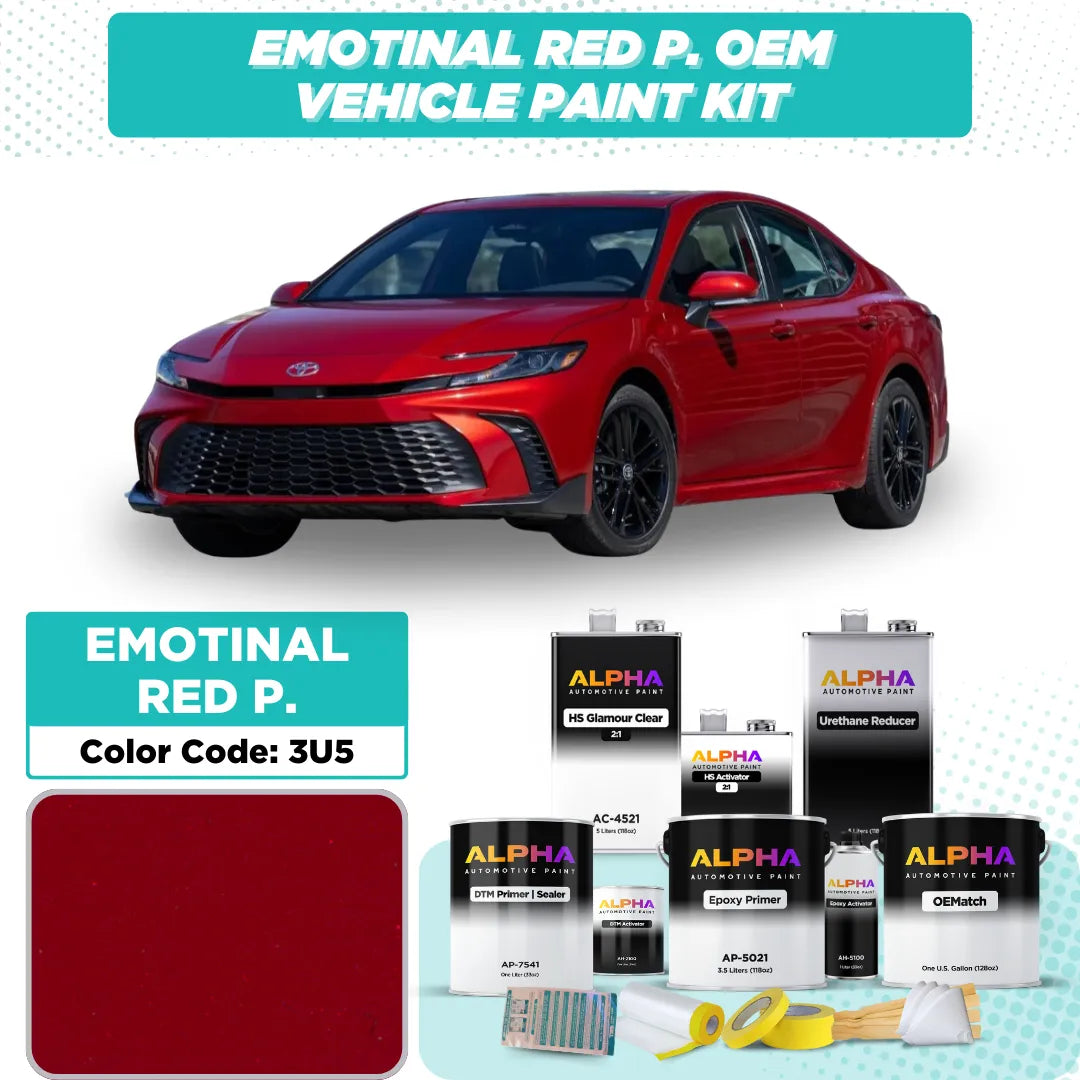 Toyota Supersonic Red 3U5 | OEMatch Vehicle Paint Kit