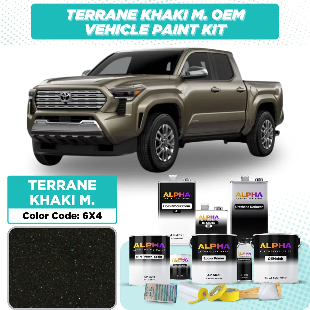 Toyota Terrane Khaki Metallic 6X4 | OEMatch Vehicle Paint Kit