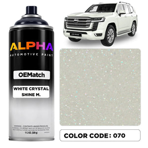 Toyota White Crystal Shine Metallic 070 | OEMatch Spray Can