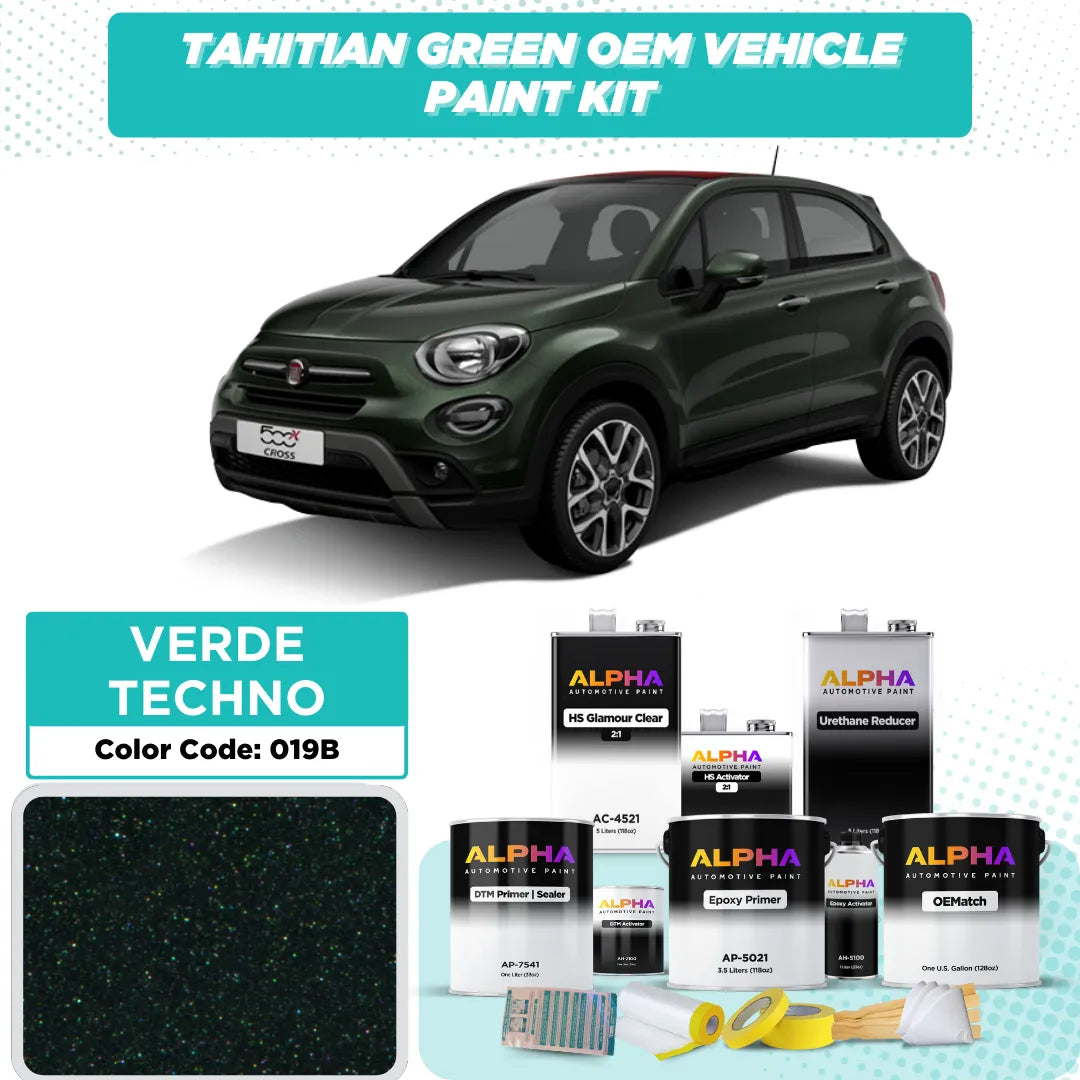 FIAT VERDE TECHNO P. 019B | OEMatch Vehicle Paint Kit