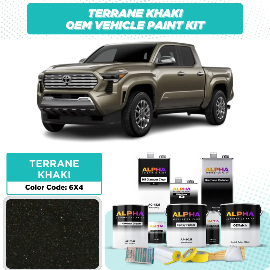 TOYOTA TERRANE KHAKI M. 6X4 | OEMatch Vehicle Paint Kit