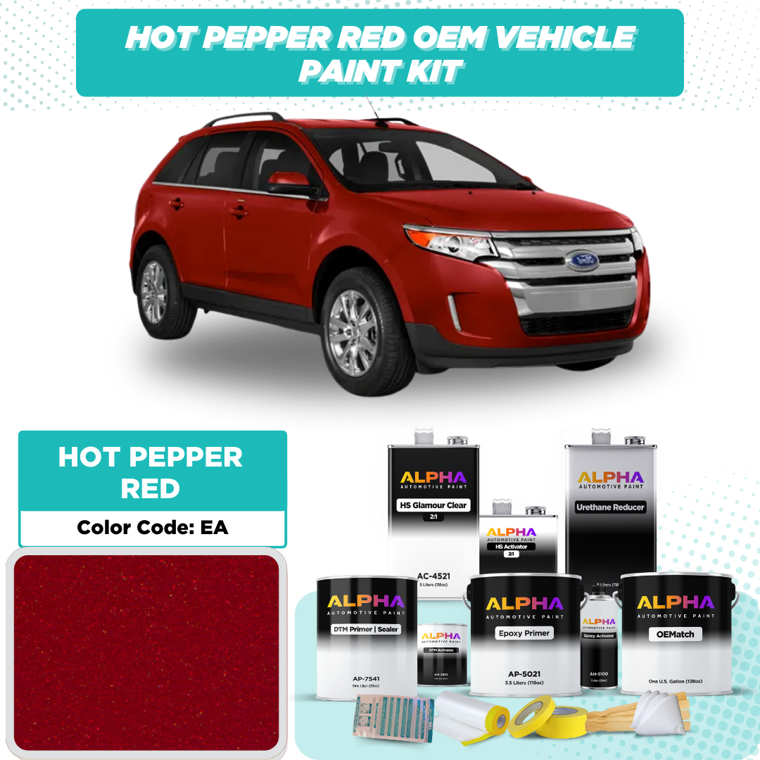 Ford USA Hot Pepper Red P. EA | OEMatch Vehicle Paint Kit