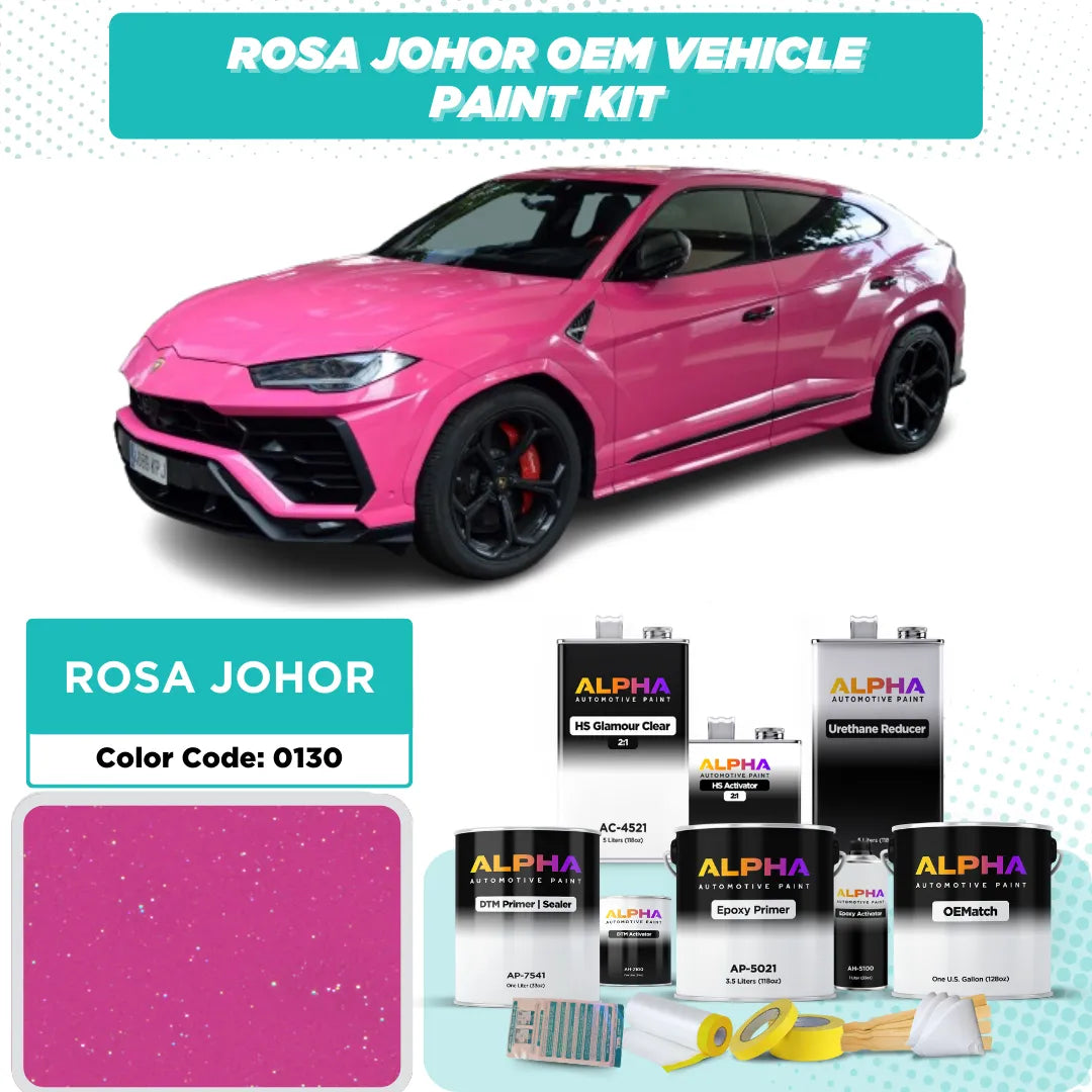 LAMBORGHINI ROSA JOHOR P. 0130 | OEMatch Vehicle Paint Kit