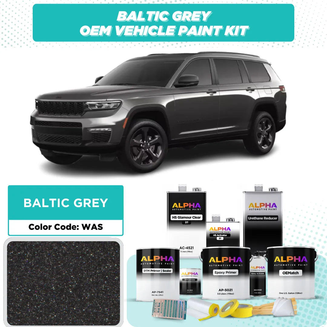 CHRY BALTIC GREY M. WAS / PAS | OEMatch Vehicle Paint Kit