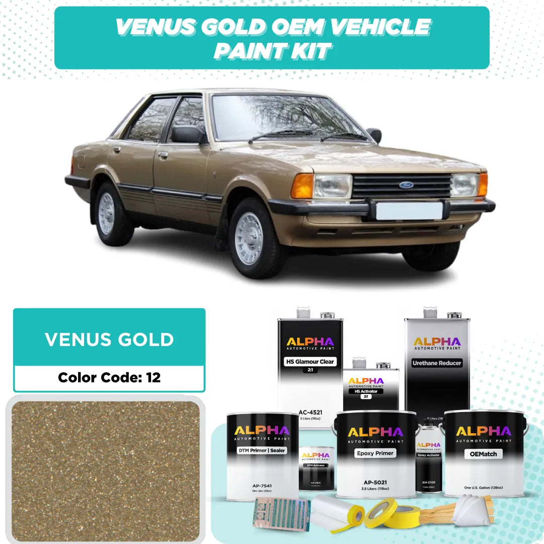 FORD VENUS GOLD M. 12 | OEMatch Vehicle Paint Kit