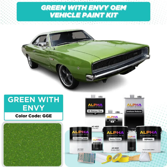CHRYSLER USA GREEN WITH ENVY P. GGE | OEMatch Vehicle Paint Kit