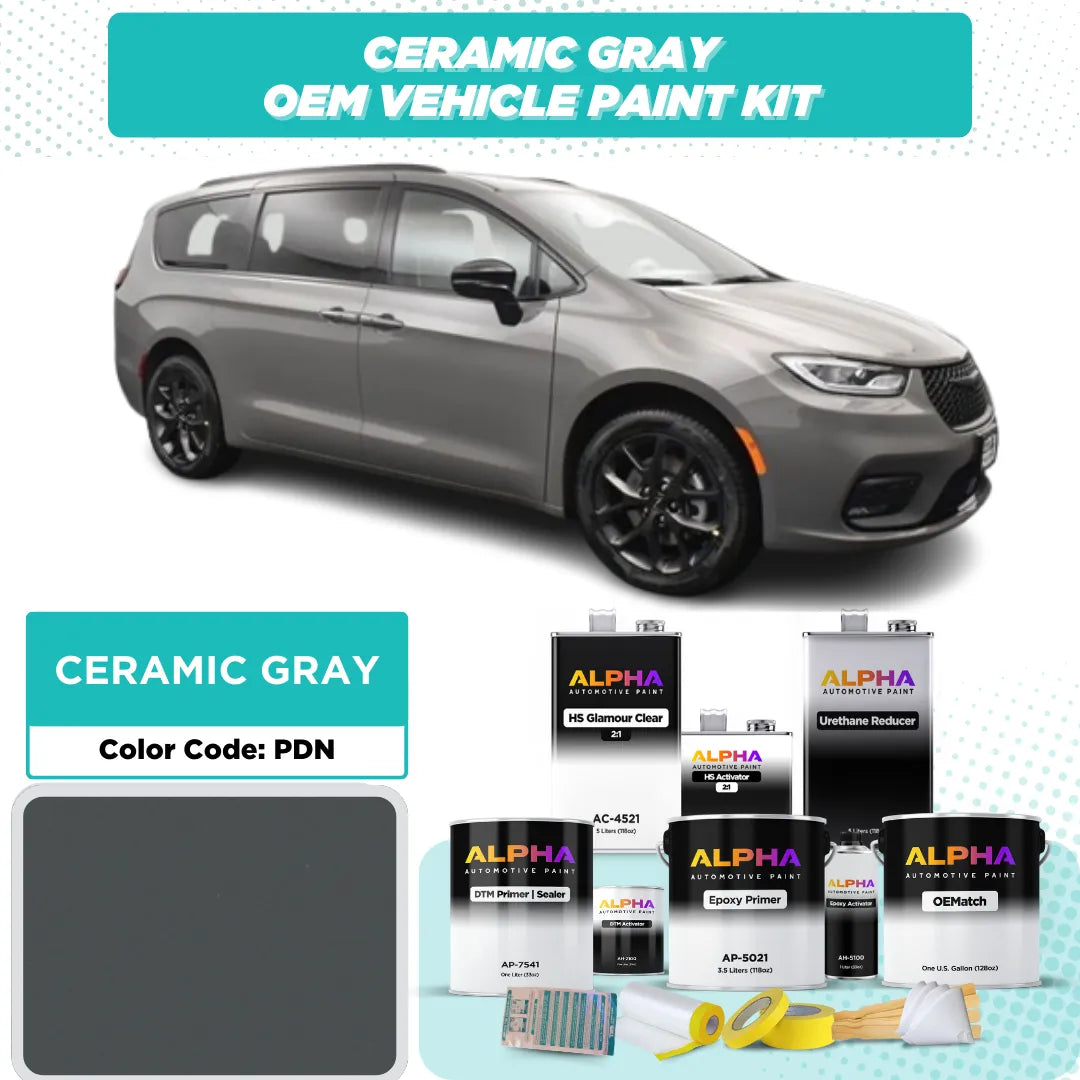 CHRY CERAMIC GRAY PDN | OEMatch Vehicle Paint Kit