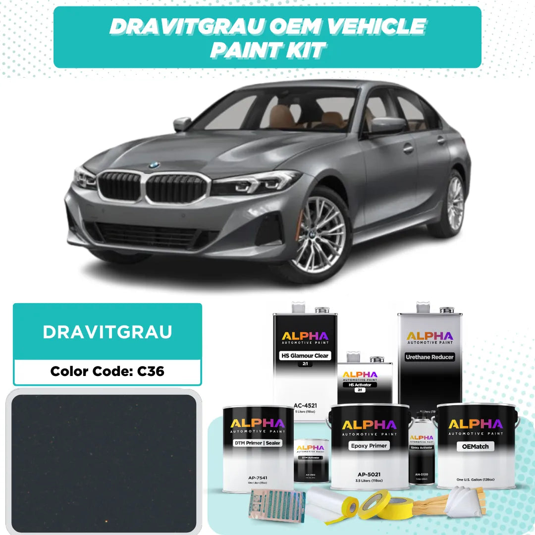 BMW DRAVITGRAU P. C36 | OEMatch Vehicle Paint Kit