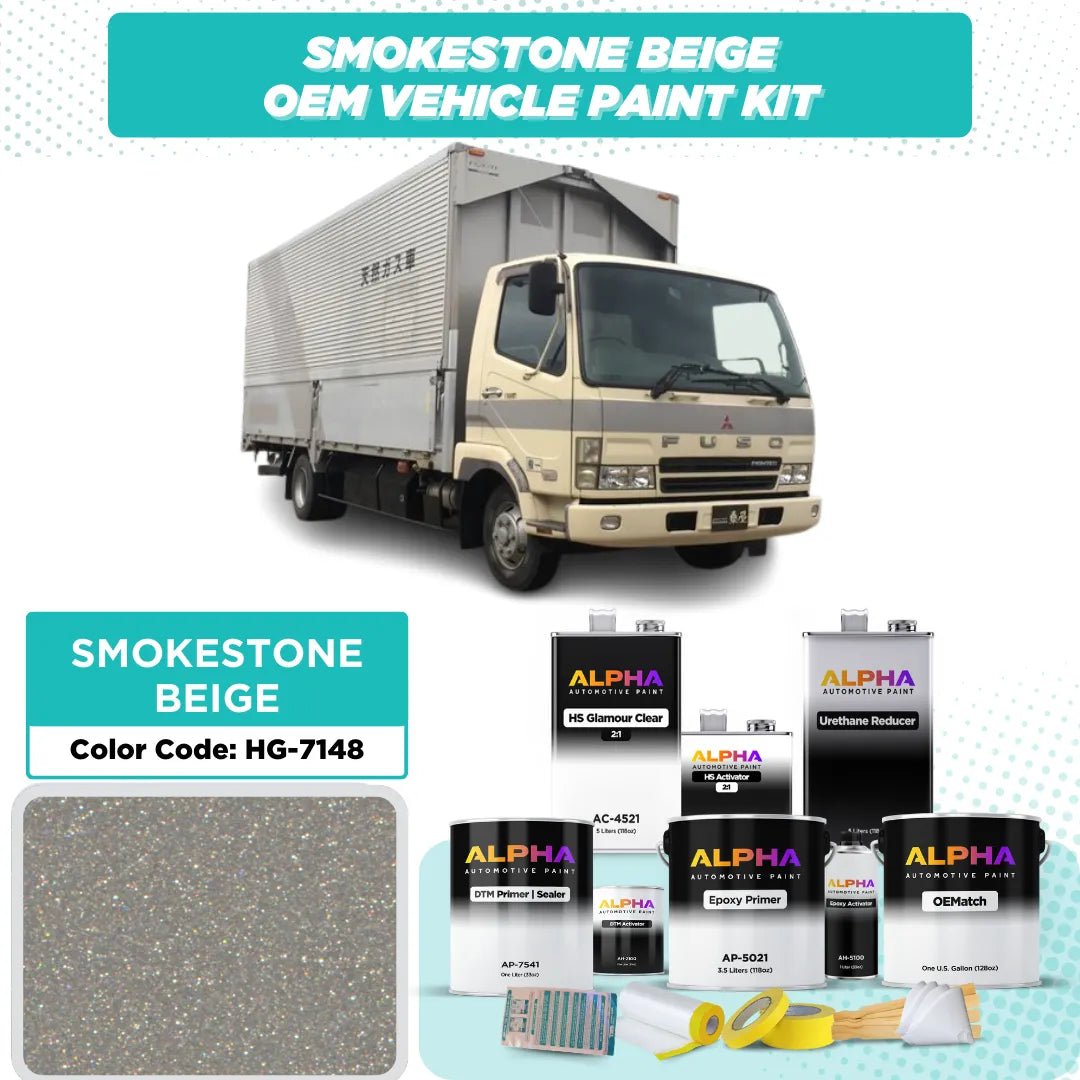 FUSA SMOKESTONE BEIGE M. HG-7148 | OEMatch Vehicle Paint Kit