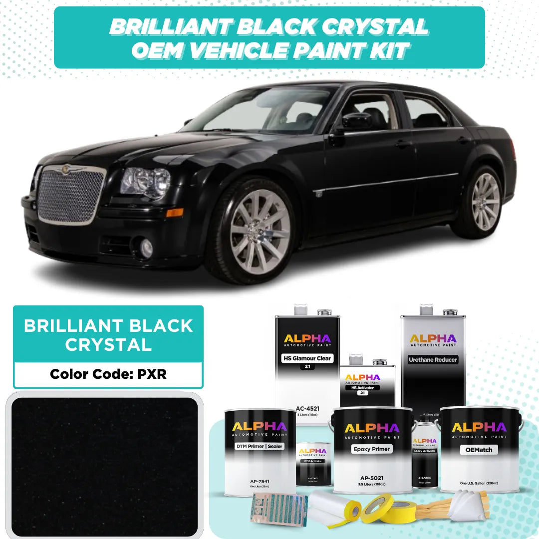 CHRY BRILLIANT BLACK CRYSTAL P PXR / AXR | OEMatch Vehicle Paint Kit