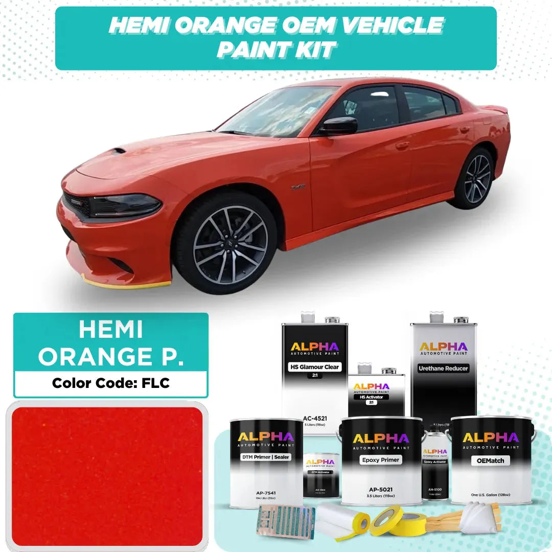 CHRY HEMI ORANGE P. FLC | OEMatch Vehicle Paint Kit