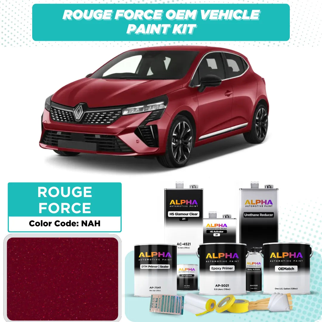 RENAULT ROUGE FORCE M. NAH / NAH | OEMatch Vehicle Paint Kit