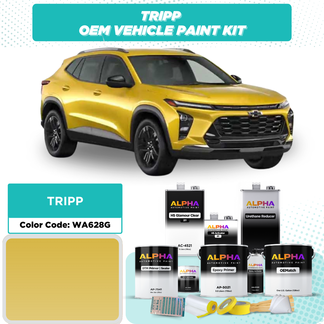 Gen. Motors USA Tripp M. WA628G | OEMatch Vehicle Paint Kit