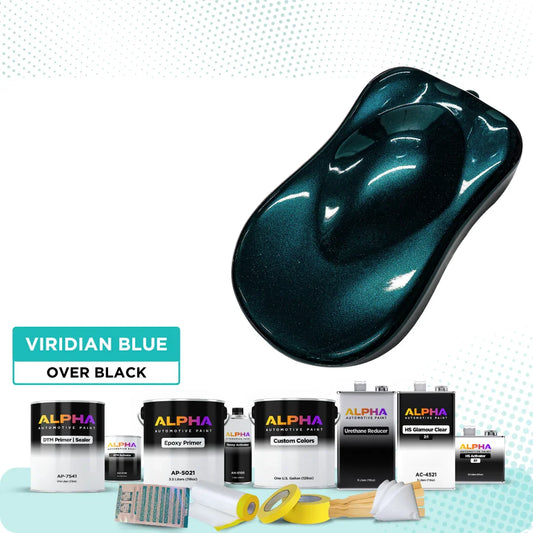 Viridian Blue Vehicle Paint Kit