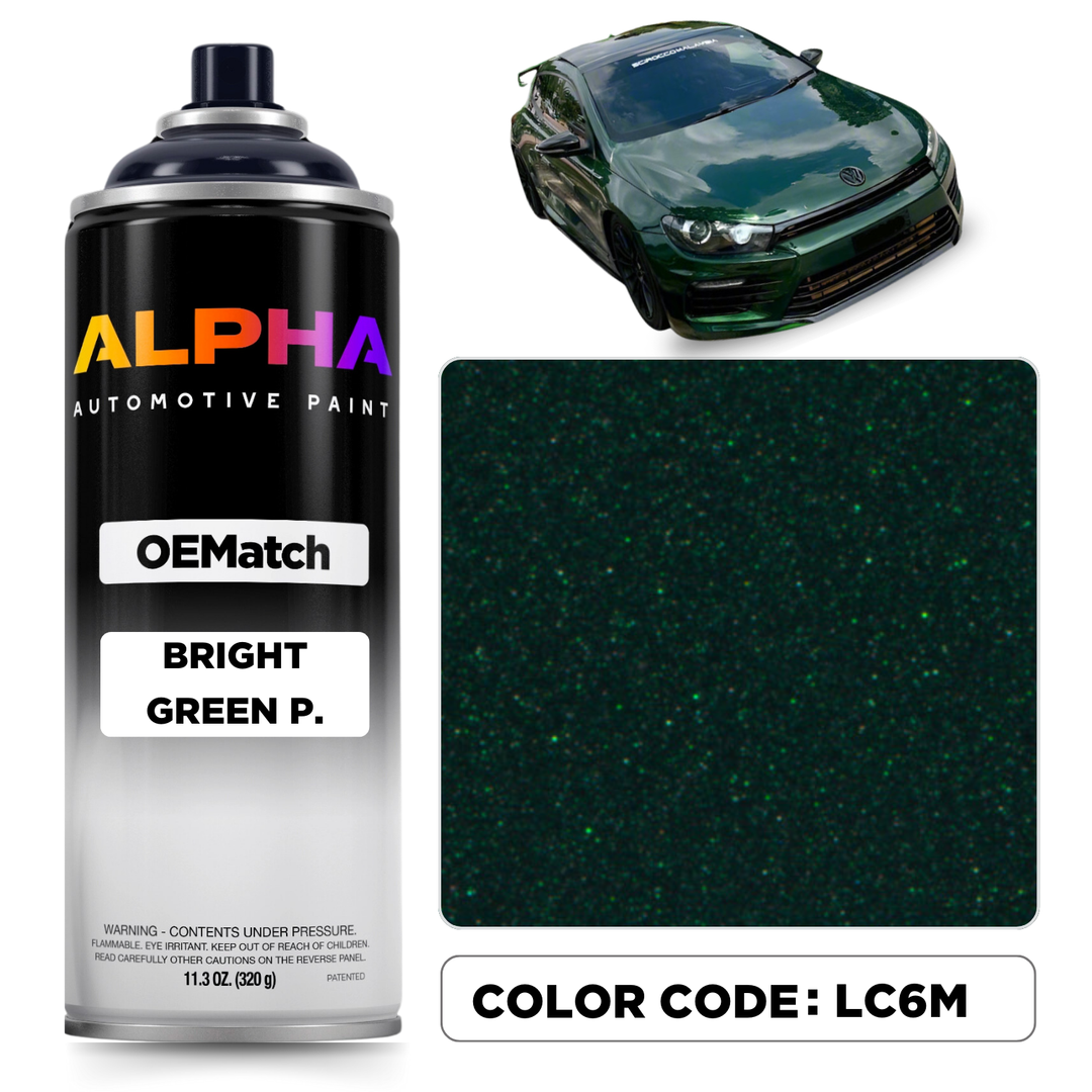 VOLKSWAGEN / AUDI BRIGHT GREEN P. LC6M / C6M | OEMatch Spray Can