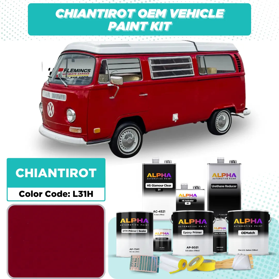 Volkswagen / Audi Chianti Red L31H / 31H | OEMatch Vehicle Paint Kit