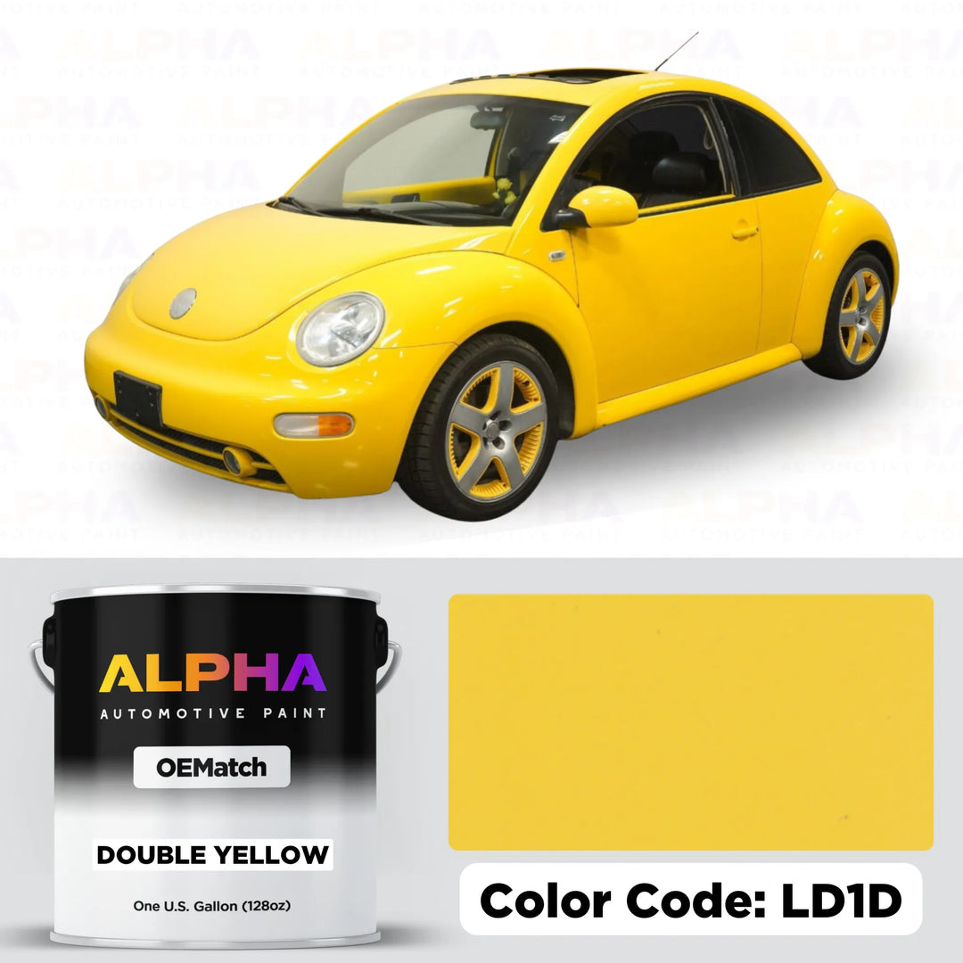 Volkswagen / Audi Double Yellow LD1D / D1D | OEMatch Basecoat