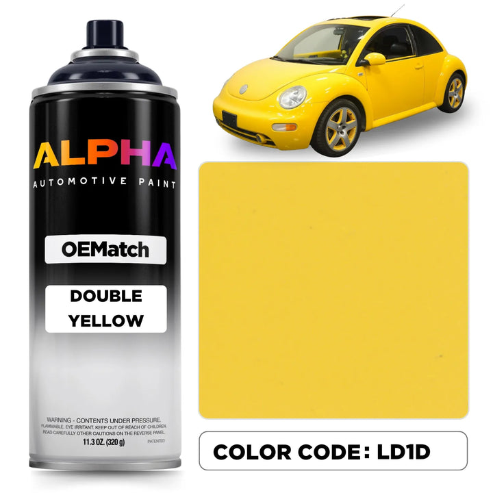 Volkswagen / Audi Double Yellow LD1D / D1D | OEMatch Spray Can