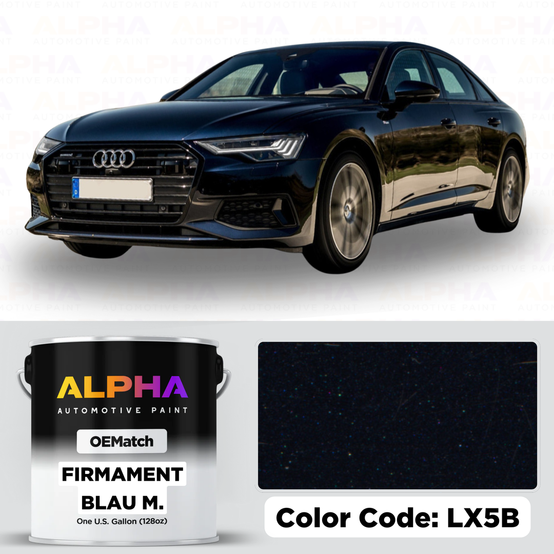 VOLKSWAGEN / AUDI FIRMAMENTBLAU M. LX5B | OEMatch Basecoat