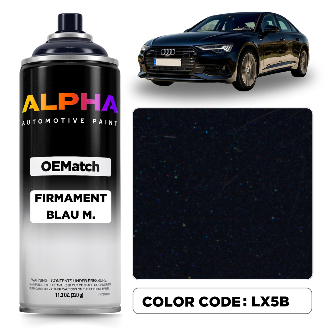 VOLKSWAGEN / AUDI FIRMAMENTBLAU M. LX5B | OEMatch Spray Can