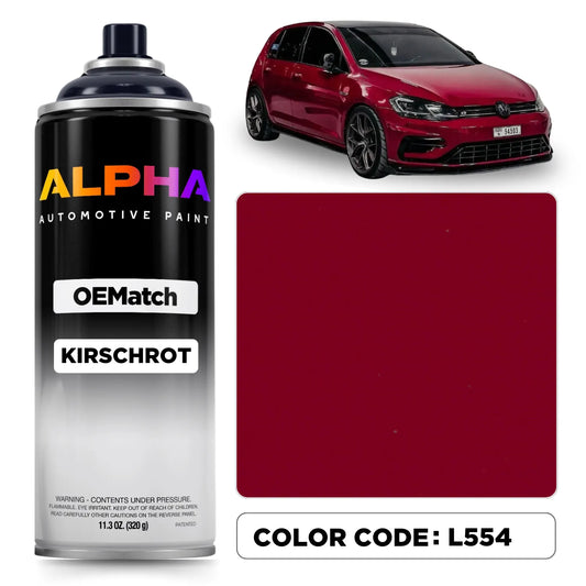 Volkswagen / Audi Kirschrot L554 / 554 | OEMatch Spray Can