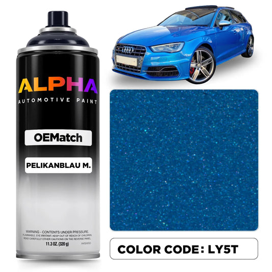 Volkswagen / Audi Pelican Blue M. LY5T / Y5T | OEMatch Spray Can