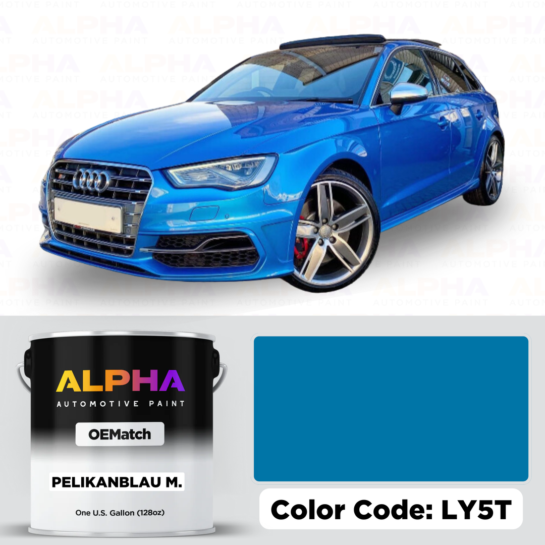 Volkswagen / Audi Pelican Blue M. LY5T / Y5T | OEMatch Basecoat