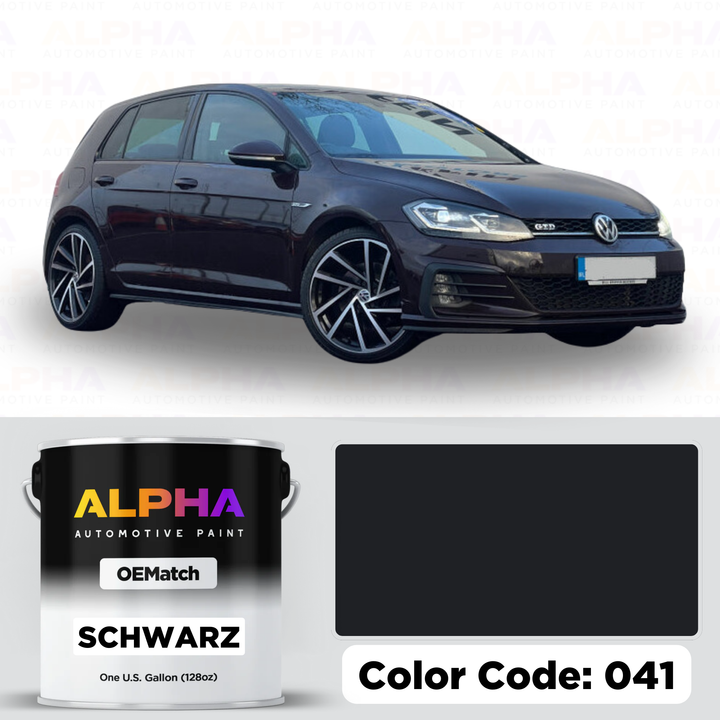 Volkswagen / Audi Schwarz 041 | OEMatch Basecoat