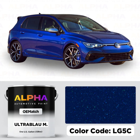 Volkswagen / Audi Ultra Blue M. LG5C | OEMatch Basecoat