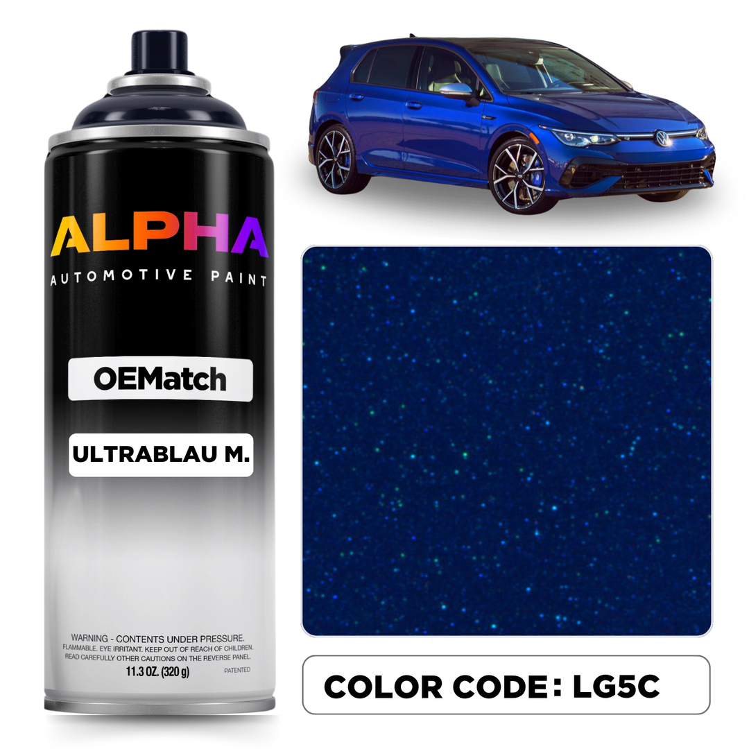 Volkswagen / Audi Ultra Blue M. LG5C | OEMatch Spray Can