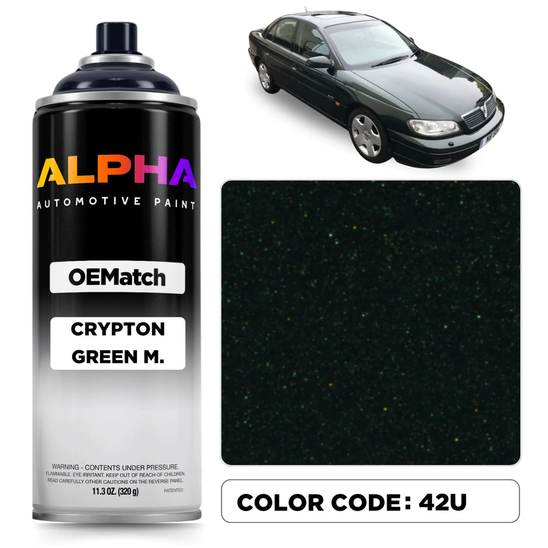 Vauxhall Crypton Green M. 42U / 380 | OEMatch Spray Can