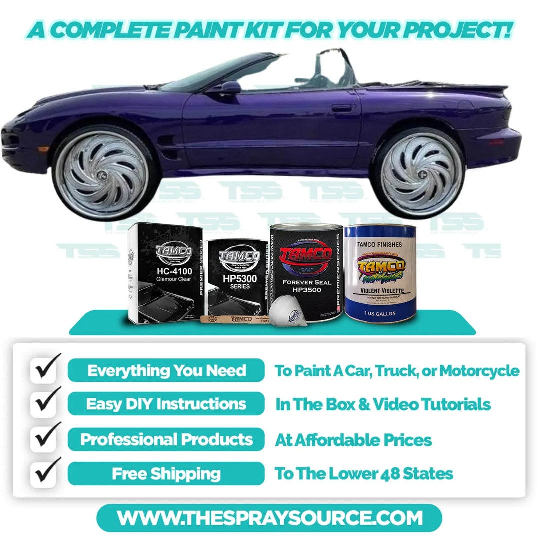 Violent Violette Extra Large Car Kit (Black Ground Coat)