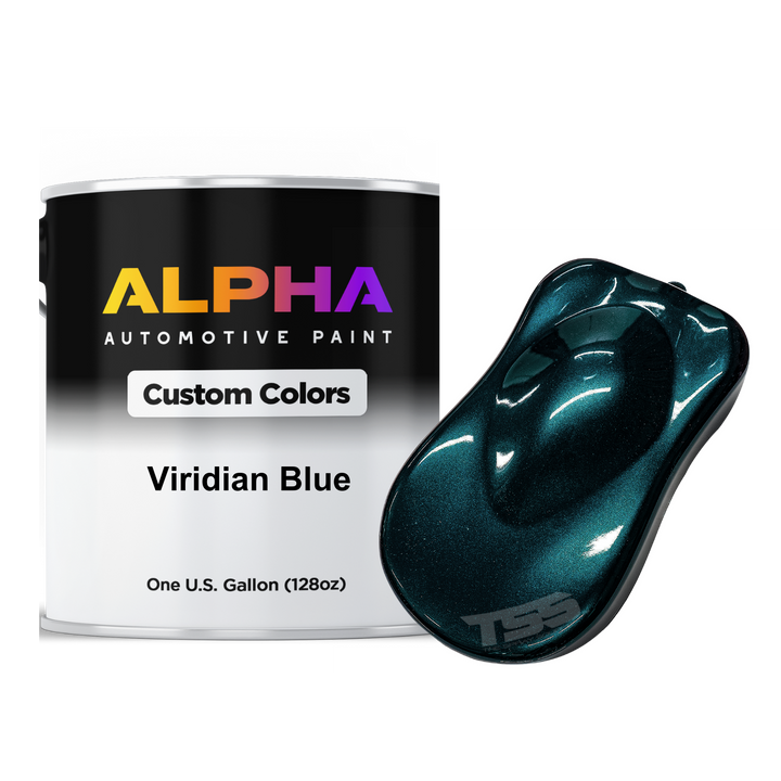 Viridian Blue Paint Basecoat Midcoat