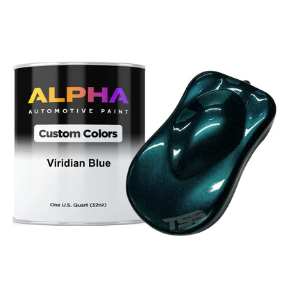Viridian Blue Paint Basecoat Midcoat