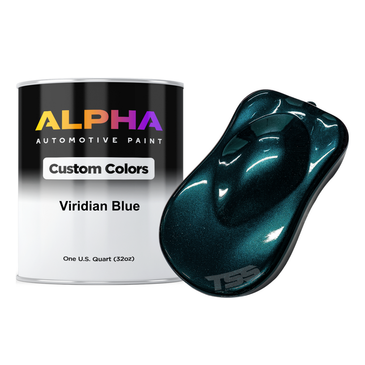 Viridian Blue Paint Basecoat Midcoat