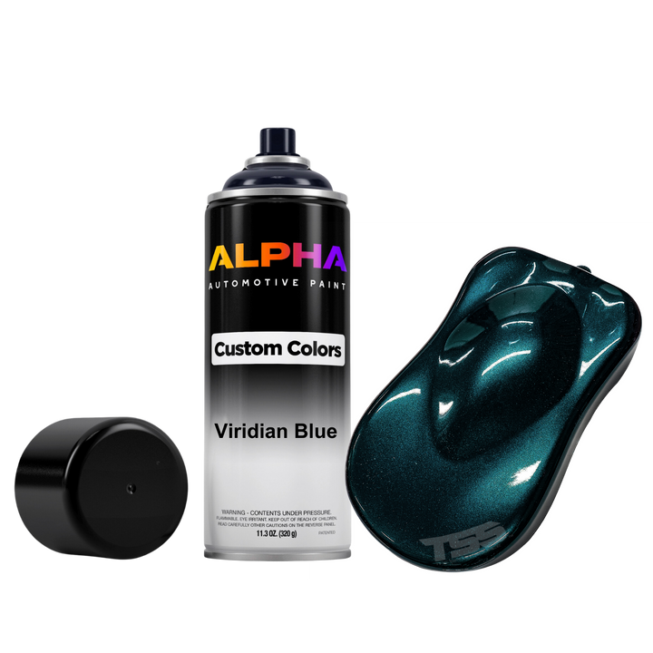 Viridian Blue Pearl Spray Can Midcoat