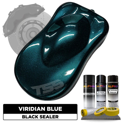 Viridian Blue Brake Caliper Paint Kit