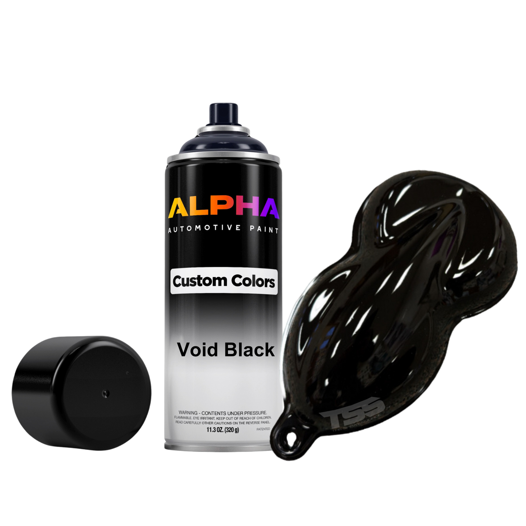 Void Black Spray Can