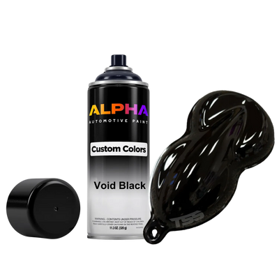 Void Black Spray Can