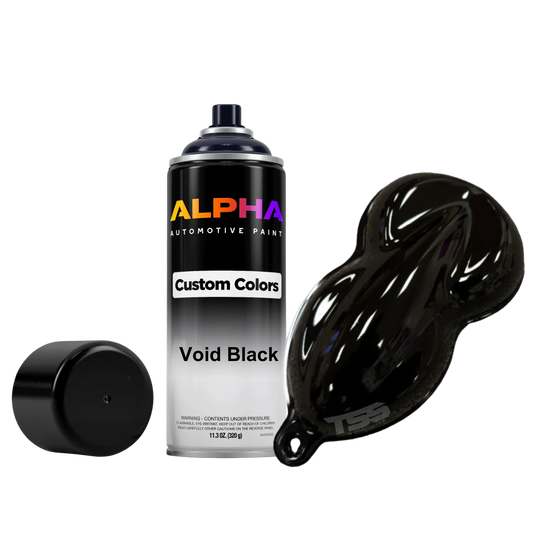 Void Black Spray Can
