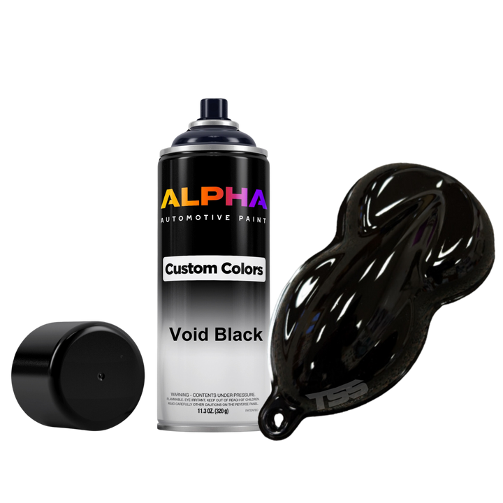 Void Black Spray Can